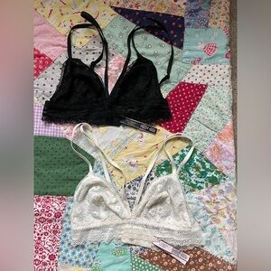 Victoria’s Secret Bralettes Bundle of 2 Size S/P/CH Excellent Shape